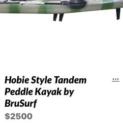 Tandem 2 Person Peddle Kayak Discount Price