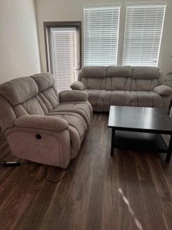 Reclining couch set