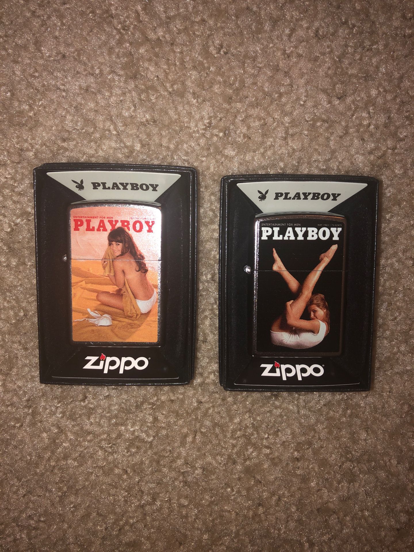 Playboy x Zippo - Magazine cover lighters