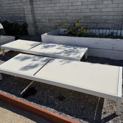 Poolside Tanning Loungers 