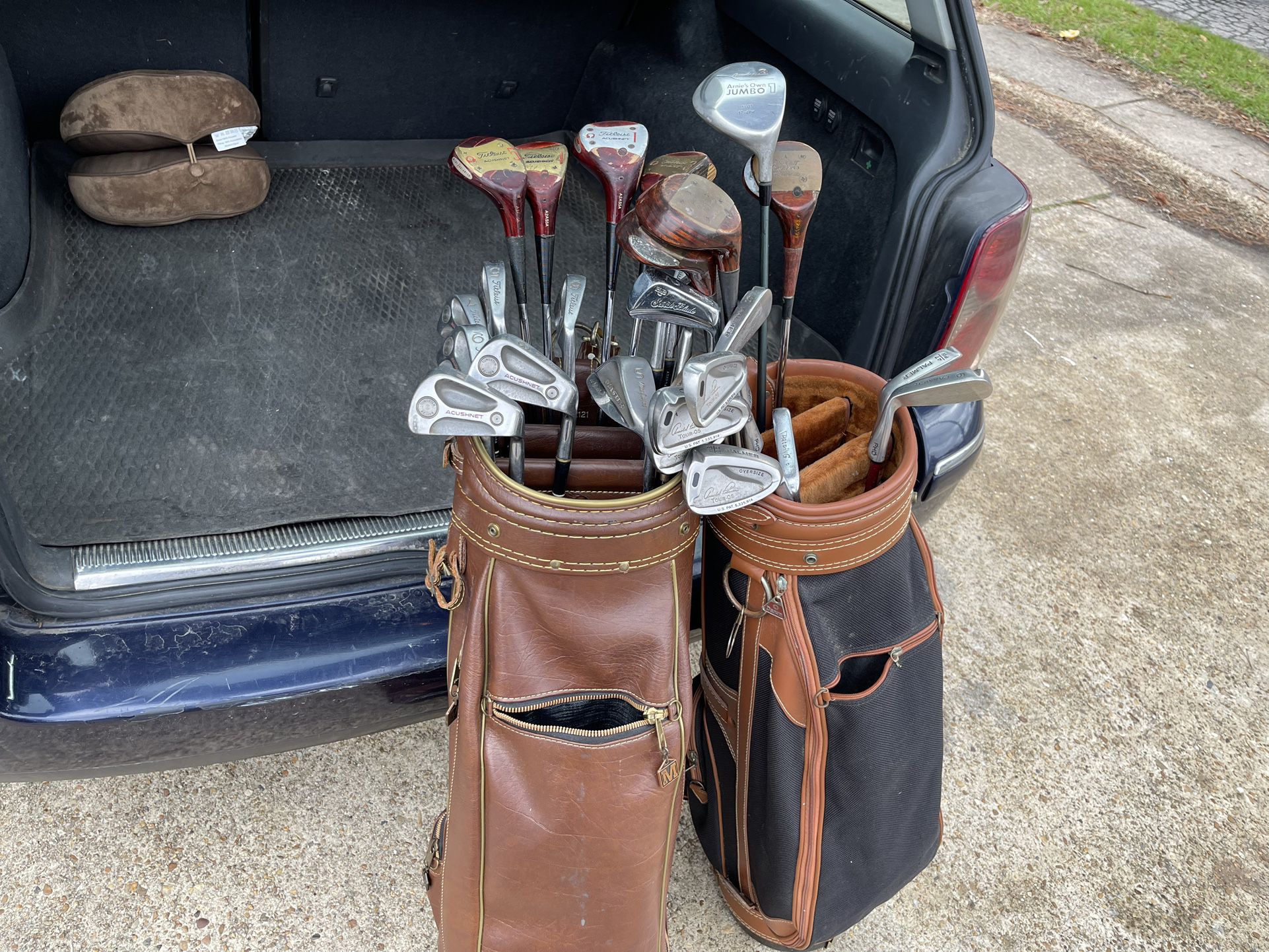 Vintage Golf Clubs 2 Sets
