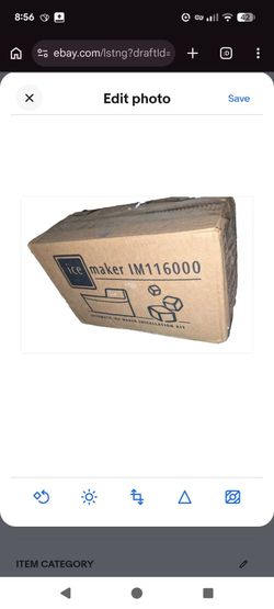 Genuine OEM Frigidaire IM116000 Refrigerator Ice Maker Kit
