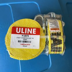 H-2070 2"X27' U-HOOK RATCHET TIE DOWN