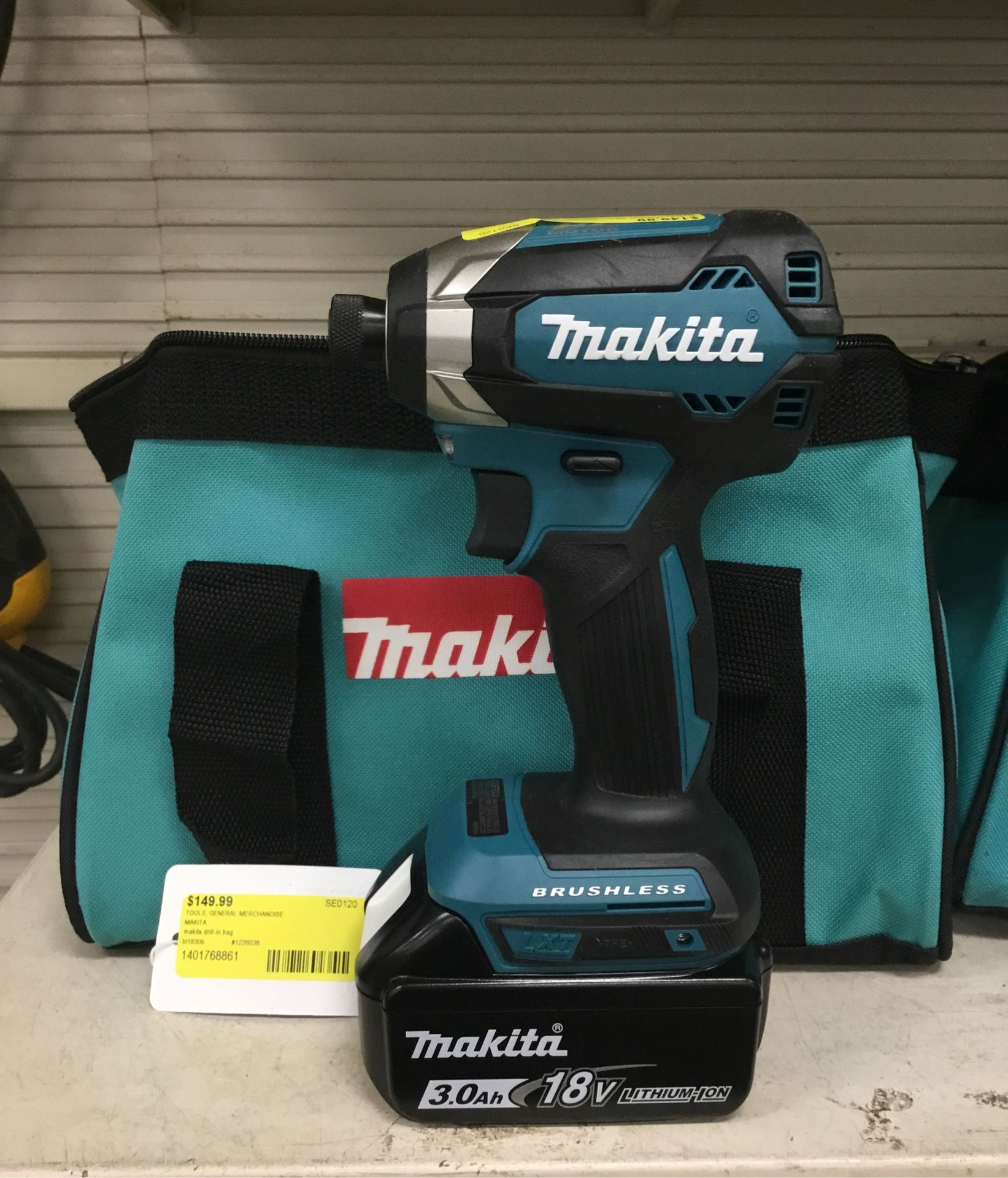 MAKITA drill in bag