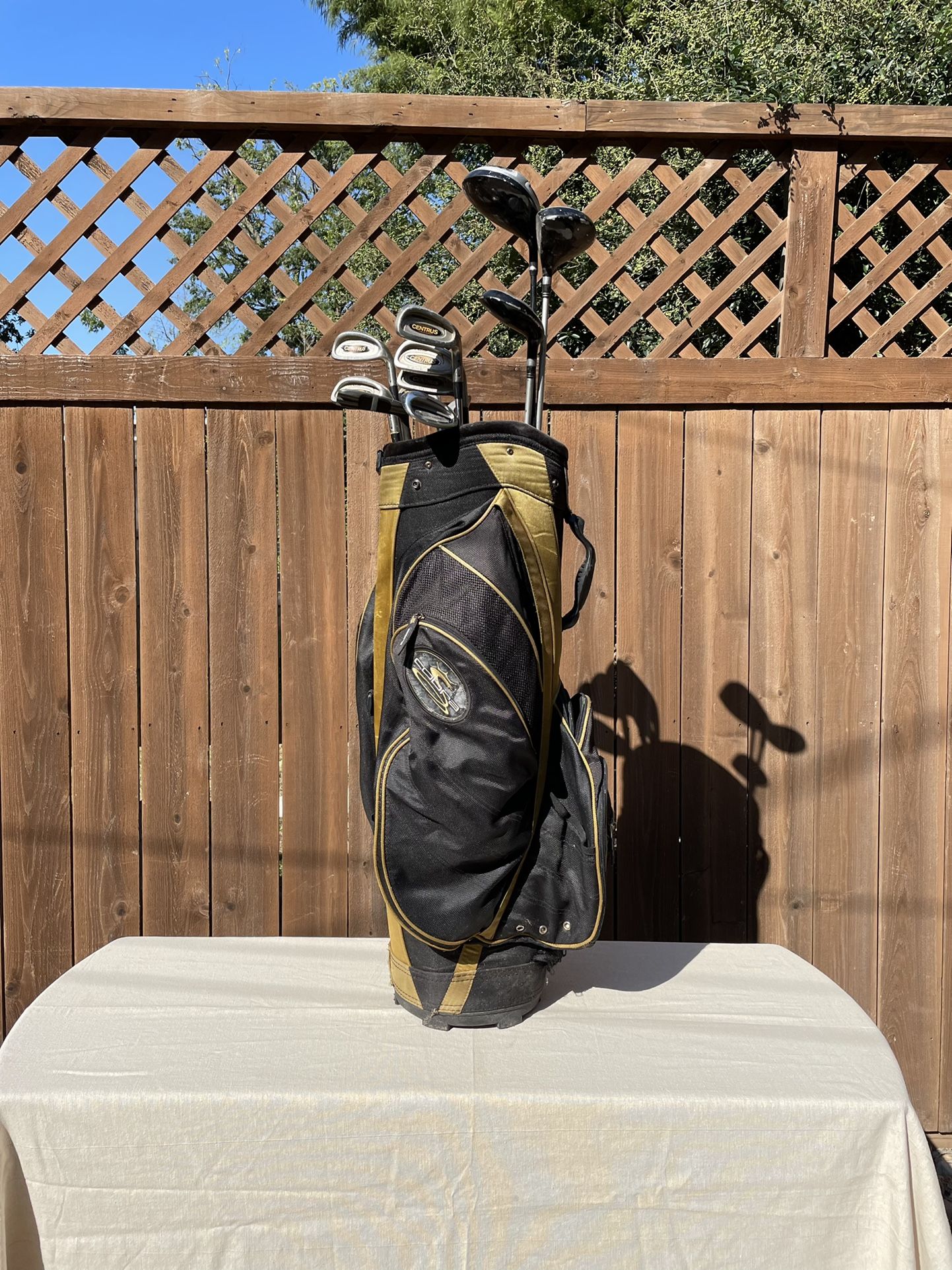 Men’s Golf Club Set with Bag Adult Size Right Handed Clubs
