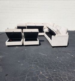 7 Piece Modular Sectional Sofa