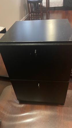 Black cabinet
