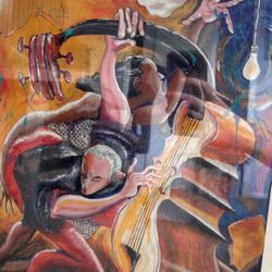 Marcus Glenn (American b.1968) Signed, Fine Art Print Framed Custom