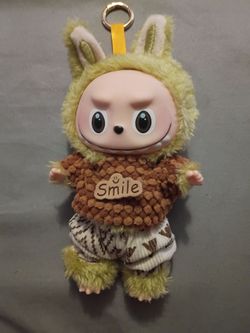 Bunny Costume Doll Keychain Plush