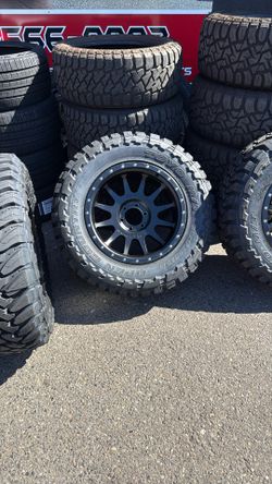 Method Wheels (comes With Caps) And Tires