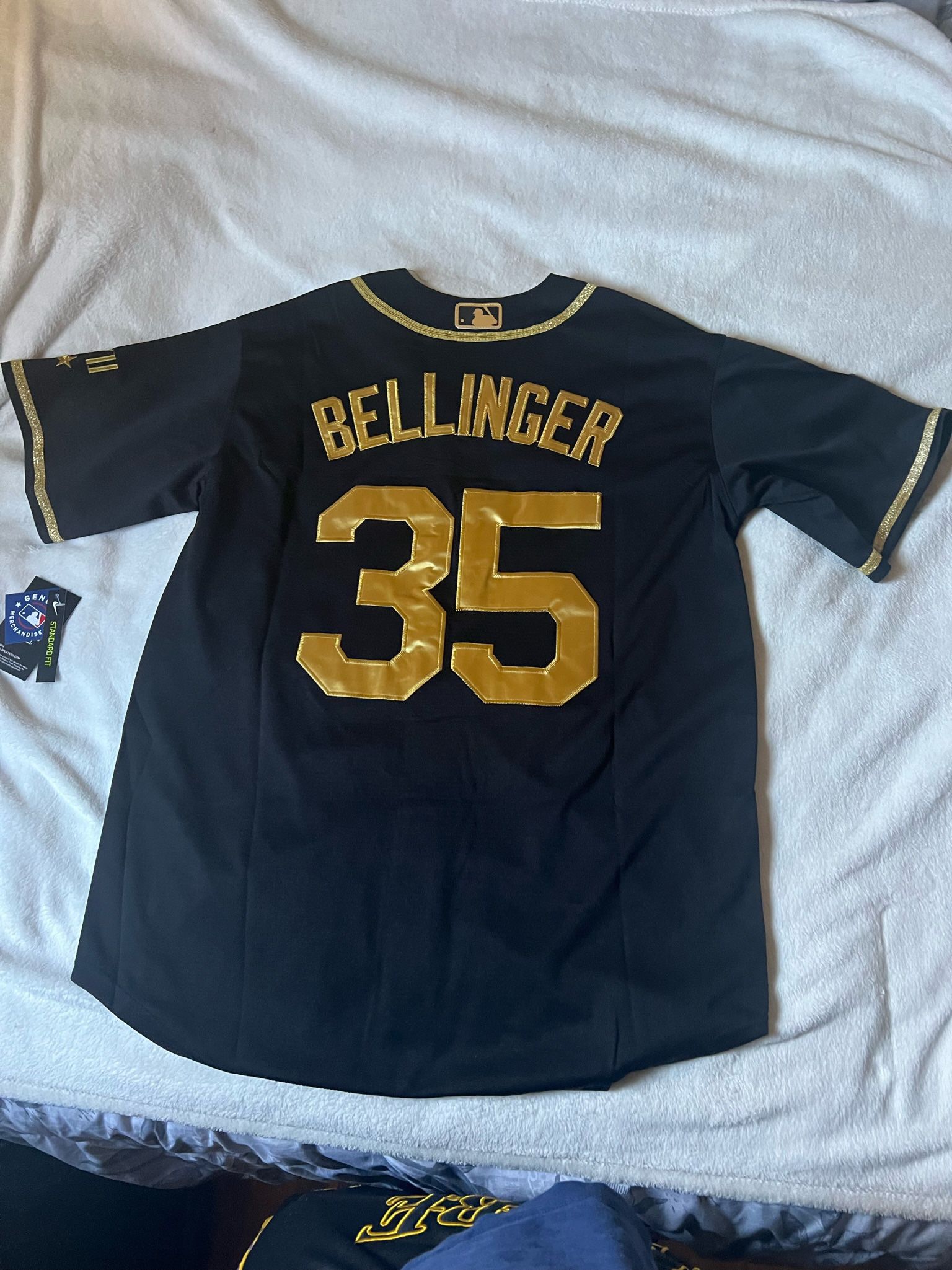 dodgers black and gold jersey