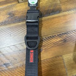 Dog collar, KONG Ultra Durable . Our strongest collar. Size L . Black , New