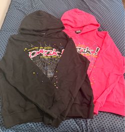 Sp5der P*nk Hoodies