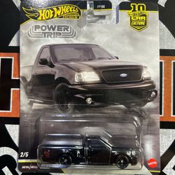 Hot Wheels 99’ black Ford F-150 SVT Lightning #ford #hotwheels #musclecar
