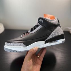Jordan 3 Black Cement 2024 10 Men