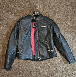 ICON HELLA Womens Leather Motorcycle Jacket