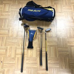Top Flite Junior XL Youth Children's Golf Set LH 3-piece Driver Putt