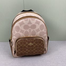 New Signature Block Court Backpack