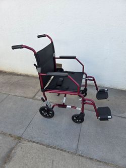 Medline UltraLight Transport Wheelchair