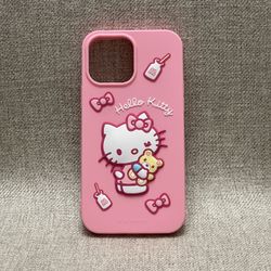 3D Hello Kitty iPhone Case in Purple Color