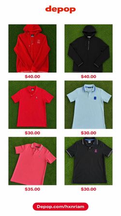 PSYCHO BUNNY POLOS
