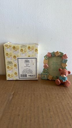 Precious Moments Bear Baby Photo Frame