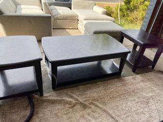 Coffe table and side tables