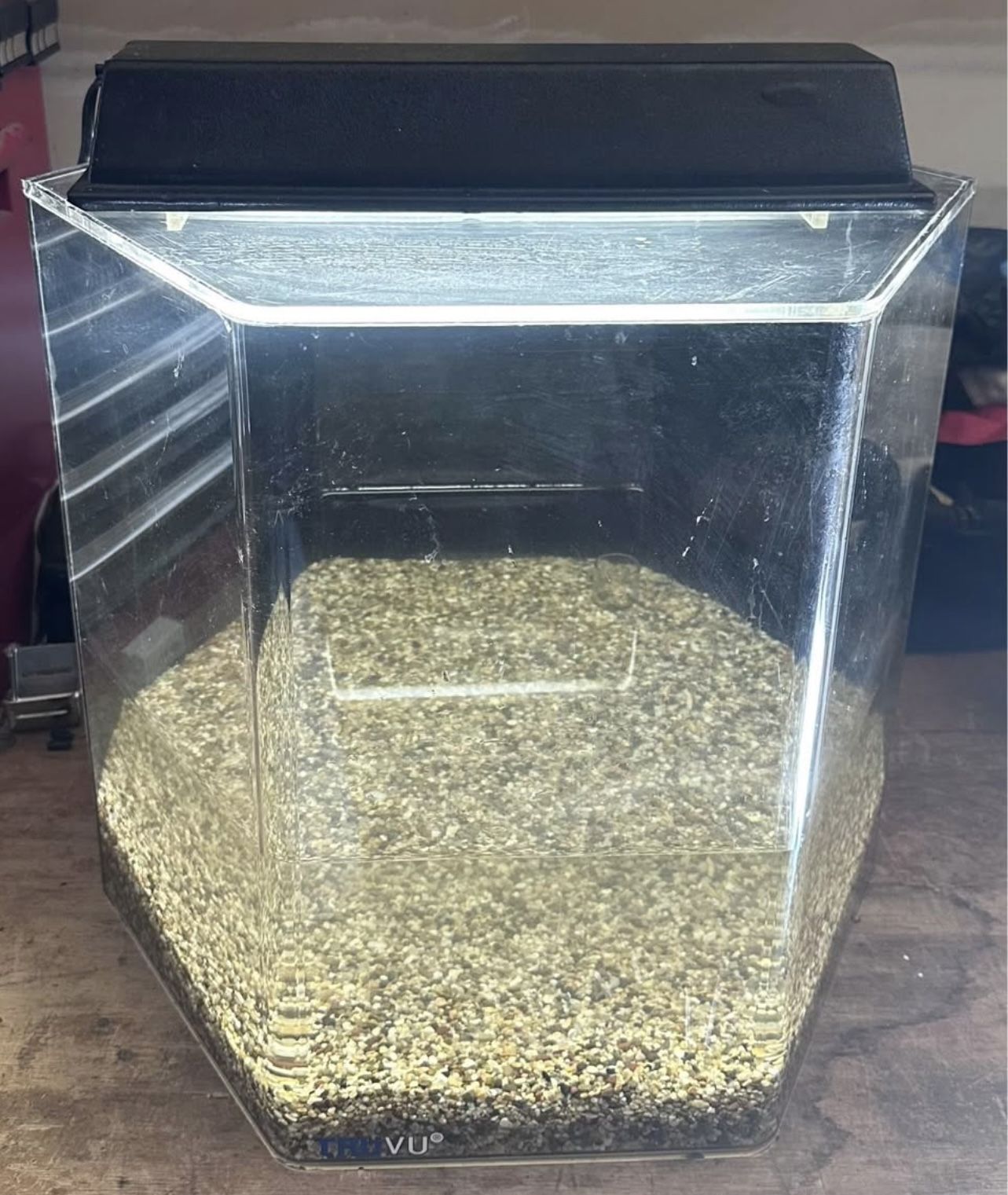 Truvu Hexagonal Acrylic Fish Tank