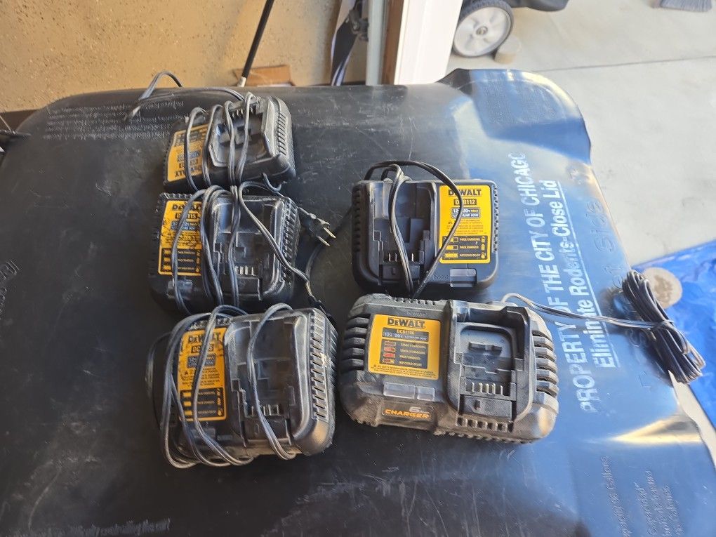 Dewalt Chargers