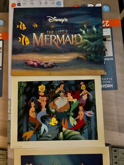 Disney's The Little Mermaid Art Prints Set