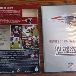 New England Patriots 2 Disc DVD Road To Glory 