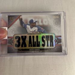 Ozzie Albies 3x All Star 20/36