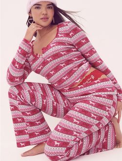 New PINK XLOVESHACKFANCY PJ SET SMALL