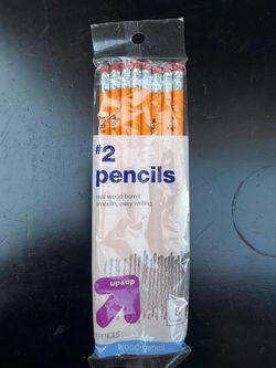 Up & Up #2 HB Pencils Wood number two Pencils SCHOOL SUPPLIES 8 Count