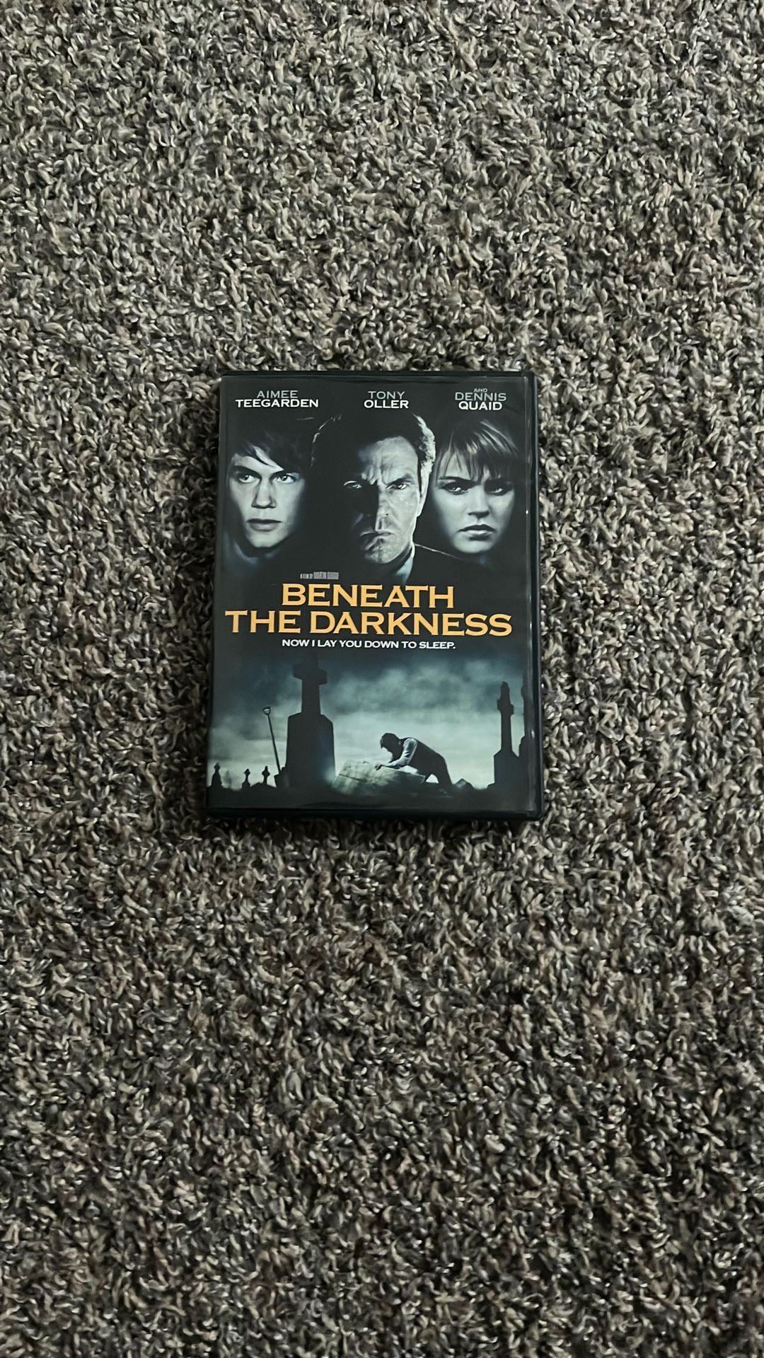 Beneath The Darkness Non Blue Ray DVD Movie / Used