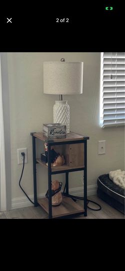 End Table With Outlets