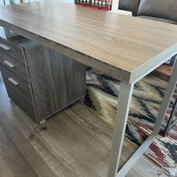 Modern Office Desk with 3 Drawers – $40 each (3 available)