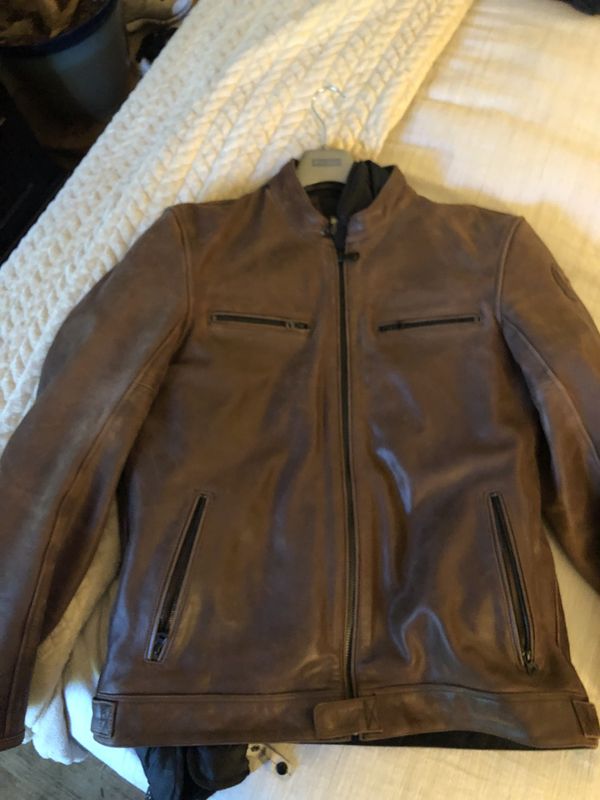 Revit Brown Leather Riding Jacket For In Portland Or Offerup