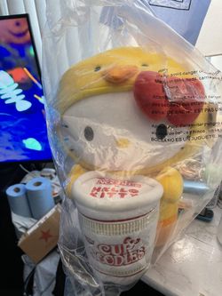 Hello Kitty Cup Of Noodles Plush