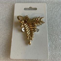 Luxury Rhinestone Wheat Brooch 