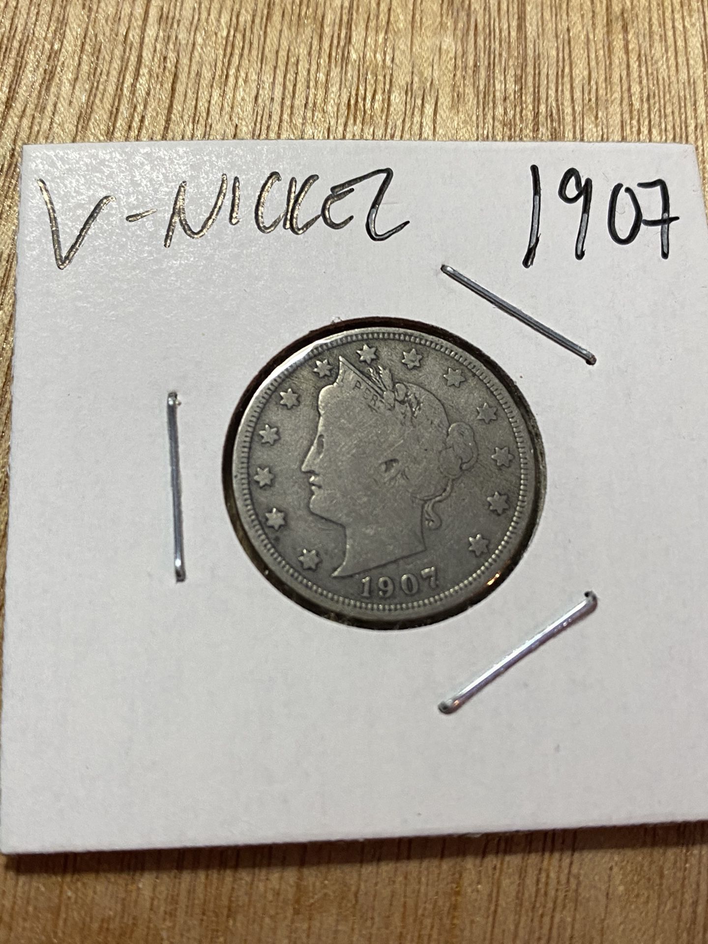 Nickel 1907 V