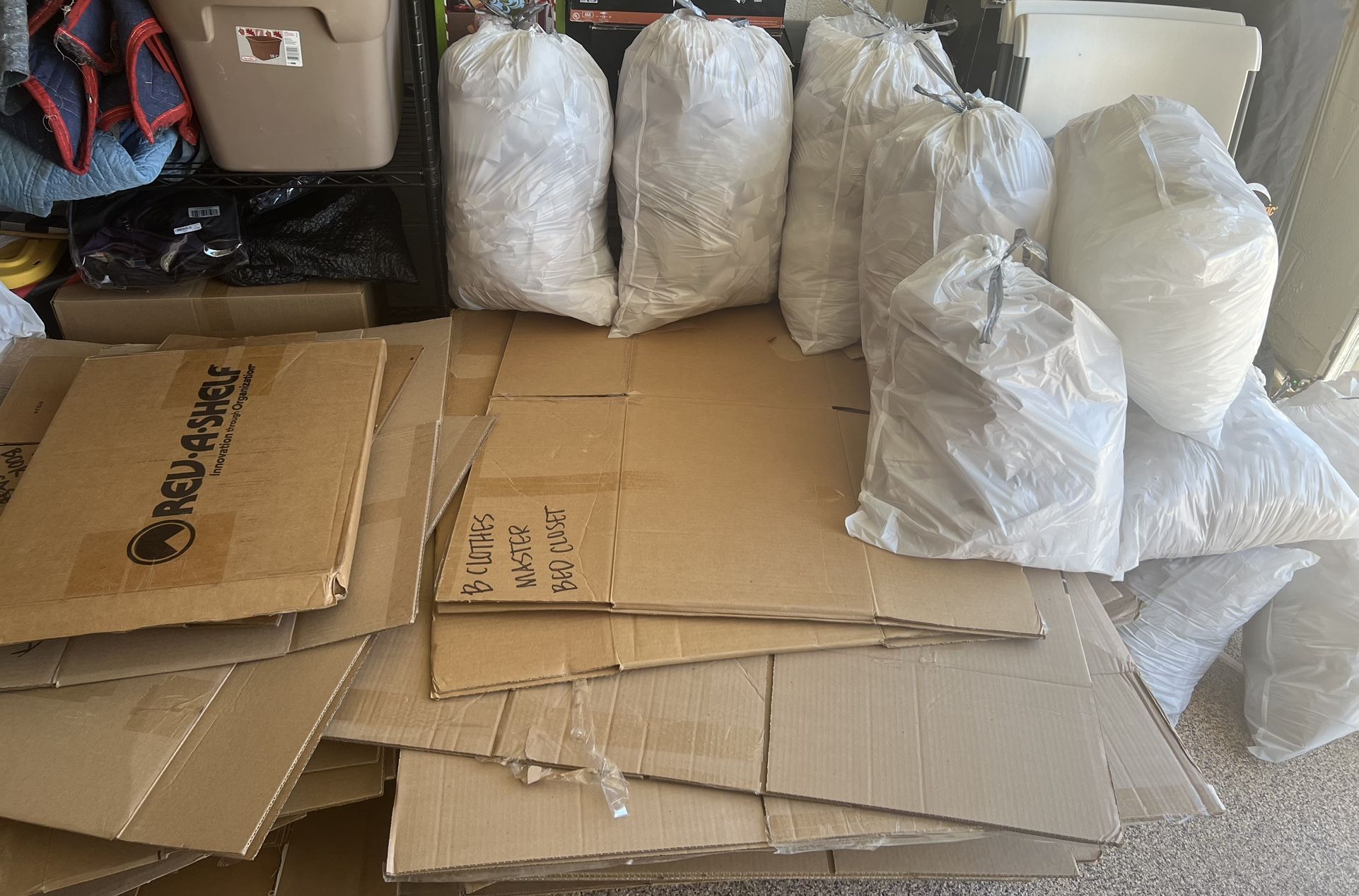 Moving Boxes and Packing Paper