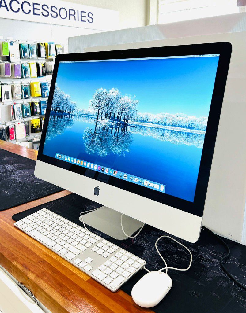 Apple iMac 27” 3.4GHz QuadCore i7 8GB RAM 3.12TB Fusion Drive Fully Functional