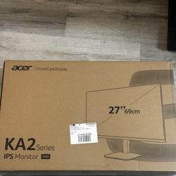 Monitor Acer 27  New In Box Never Opened