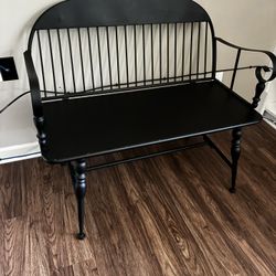 Farmhouse Metal Bench