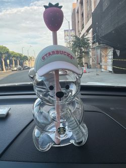 Starbucks Pink Bearista Cup