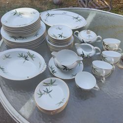 1950's China Spring Bamboo Collection