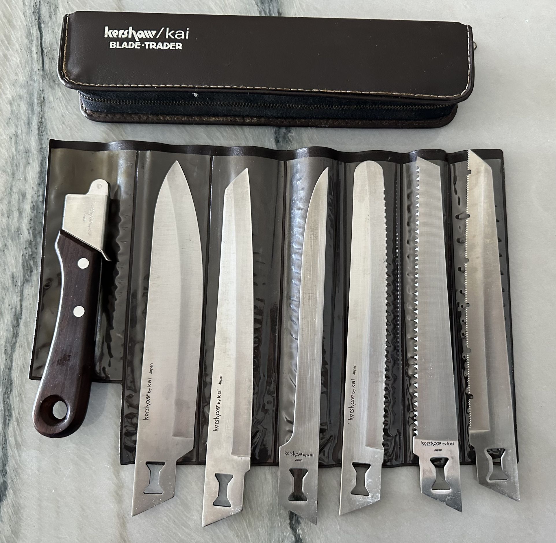 Vintage Kershaw Knife Set (kershaw/Kai) Japan