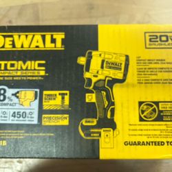 DeWALT 20v 1/2 Compact Impact Wrench **New**