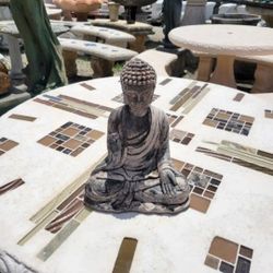 Concrete Buddha Statue / Cement Garden Backyard Buddhas